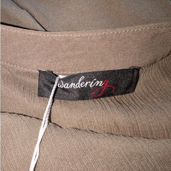 NWT Wandering Caftan Silk Dress Size 38 Italian US Size 2 - Picture 13 of 13